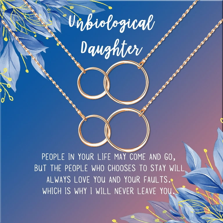 Anavia Unbiological Daughter Jewelry, Step Daughter Necklace Gift
