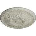 thumbnail image 3 of Ekena Millwork 15 3/4"OD x 5/8"P Granada Ceiling Medallion (Fits Canopies up to 4 1/4"), Hand-Painted Pot of Cream Crackle, 3 of 6