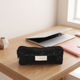 thumbnail image 5 of Pencil Pouch, Cute Bow Design Black Pen Case Makeup Brush Bag Organizer, Multifunctional Zipper Pouch Stationery Storage Bag Holder, Pencil Case for Little Ones Teenagers Home Office Daily Use, 5 of 7