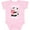 AD-Pink, variant on Inktastic I Love My Sister with Panda Illustration Boys or Girls Baby Bodysuit