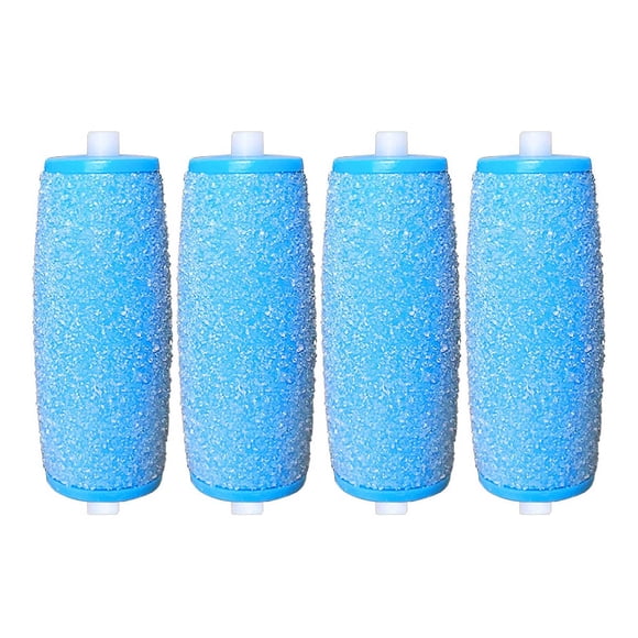 Minnieouse Cabezal de molienda de pedicura Mineral, 4 Uds., herramienta de cabeza de rodillo de repuesto recargable Juegos de manicura Azul Minnieouse CE1608-01B