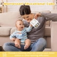 thumbnail image 2 of Juguetes sensoriales para niños de 1 a 3 años - Cubo de actividades ideal para niños de 1 año | Juguete Montessori para viajes, ideal para desarrollar la motricidad fina, 2 of 6