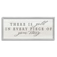 thumbnail image 5 of Stupell Industries Gold In Your Story Inspirational Motivating Typography Graphic Art Gray Framed Art Print Wall Art, Design by Daphne Polselli, 5 of 5