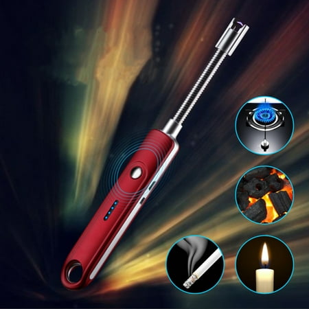 

Flm Electric Fire Starter Adjustable Comfortable 360 Degrees Electronic Cigarette Fire Starter for Home