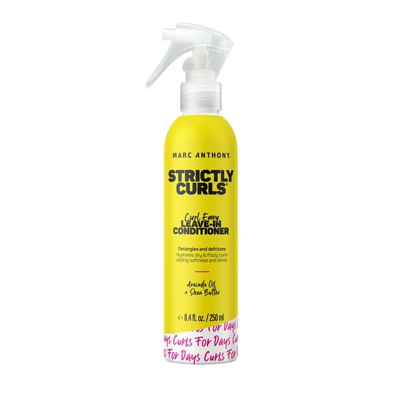 Marc Anthony Strictly Curls Leave in Conditioner with Avocado Oil & Vitamin E, for Curly Hair Types, 8.4 oz