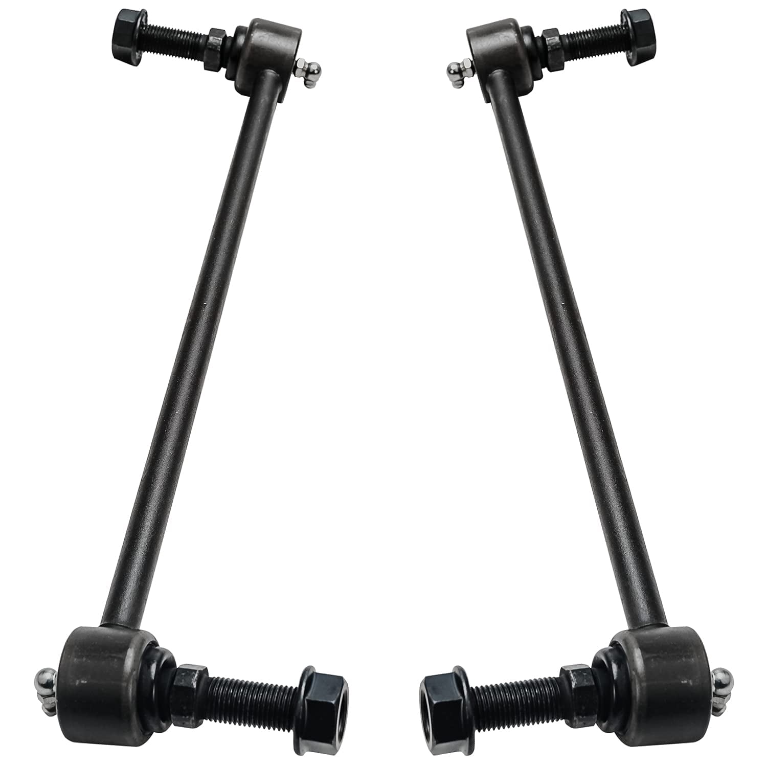 Detroit Axle - FWD Front Struts & Coil Spring + Rear Shock Absorbers + Front & Rear Sway Bars Replacement for 2013-2019 Ford Explorer - 8pc Set