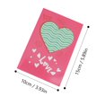 thumbnail image 2 of 16Pcs Chic Valentine's Day Greeting Cards Wedding Birthday Blessing Gift Cards, 2 of 8