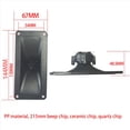 thumbnail image 4 of 10 Piezas Altavoz de Agudos Altavoz de Agudos Piezoeléctrico 150 W Zumbador de Cerámica Agudos Cuadrados Altavoces de Audio DIY, 4 of 5