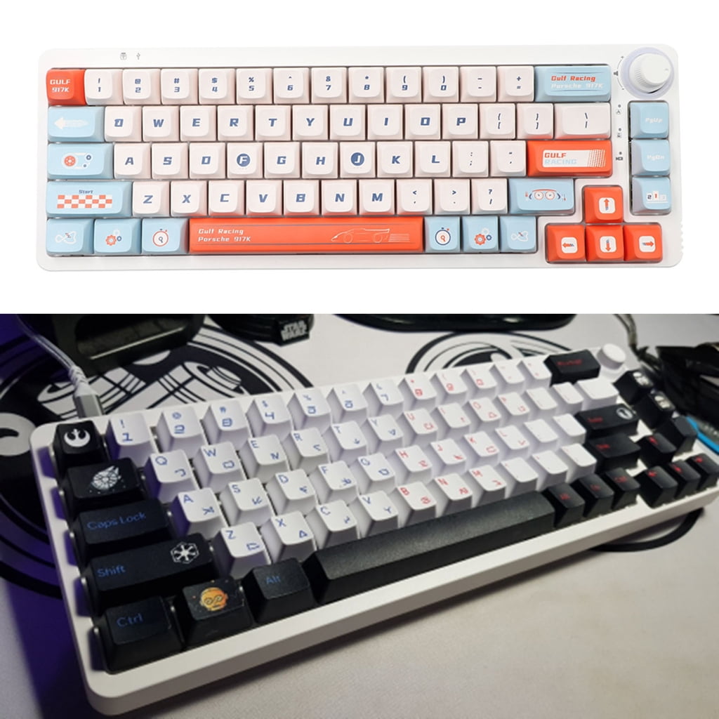 LK67/KF068 Hot Swap Mechanical Keyboard Kit Single Modes 3/5 Pin Switches