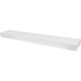 thumbnail image 2 of High & Mighty 36" 6" W x 2'' H x 6'' D Easy Installation Floating Shelf Bracket, White, 2 of 5