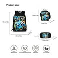 thumbnail image 2 of 17/16 In Game Backpack 3 Piece Knapsacks Game Day Packs Travel Hiking Daypack Backpack Set, 2 of 5