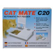 Cat Mate Automatic Pet Feeder 2-Bowl 48 Hour C20 Feeder