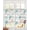 Green White, variant on Teal Red Coastal Sheer Curtains 54 Inch Length 2 Panels Set for Living Room/Bedroom, Beach Nautical Sea Turtle Coral Starfish Kitchen Curtains Grommet Semi-Sheer Curtains Window Treatments 42"x54"x2
