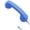 Blue Type-C to Type-C, variant on mdesiwst Retro Phone Handset with 3.5MM Socket Type-C Cellphone Smartphone Handheld Receiver Universal Vintage Old Telephone Handset