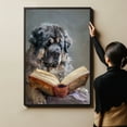 thumbnail image 6 of Tibetan Mastiff Decor Poster Unframe, Tibetan Mastiff Dog Canvas Wall Art, Dog Reading Book Canvas Print Painting Poster Wall Decor Dog Lovers Gifts, 6 of 6