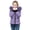 Purple, variant on Ankola Faux Fur Hood Puffer Coat for Girls Zip Up Warm Quilted Winter Jacket for Kids