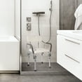 thumbnail image 6 of SIEPUNK Shower Chair for Inside Shower Stall Bathtub, Heavy Duty Shower Seat with Arms and Back for Seniors Elderly Disabled, Non-Slip Height Adjustable, Supports up to 300 lbs, 6 of 9