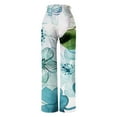 thumbnail image 5 of Kiplyki Women's Wide Leg Pants Womens Casual Pants Lightweight Summer Relax Fit Printed Elastic Waist Solid Lounge Long Trousers Sweatpants Yoga Pants, 5 of 5
