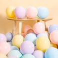 thumbnail image 5 of 200 Uds. Globos de látex macarrón de 5 pulgadas colores aleatorios globos de fiesta de dulces nacarados de colores Pastel arcoíris para boda de cumpleaños, 5 of 5