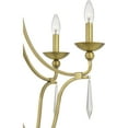 thumbnail image 2 of Quoizel Joules 5-Light 24" Traditional Chandelier in Aged Brass, 2 of 5