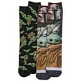 thumbnail image 2 of Star Wars The Mandalorian and The Child Grogu Sublimated 2-Pair Pack of Crew Socks, 2 of 2