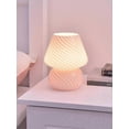 thumbnail image 2 of Mushroom Lamp, Glass Night Light, Cute Vintage Shape, Bedroom & Home Decor, 3 Colors Temperature Change, Women Baby Kids Gifts 26-27s, 2 of 5