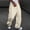 Beige, variant on Men's Wide Leg Regual Fit Y2K Hip Hop Streetwear Pants Casual Skateboard Trousers Multicolor XXL