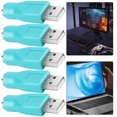 thumbnail image 3 of 5 Uds PS/2 A USB Adaptador Convertidor Conector para Teclado Ratón, 3 of 5