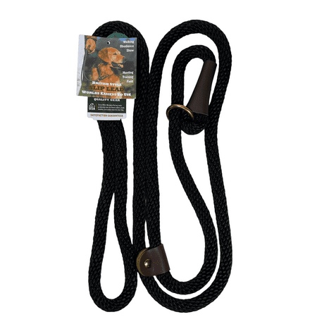 UPC: 0793721028032 | Mendota Pet Slip Leash Dog Lead Black 1/2 In X 6 Ft