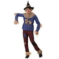 thumbnail image 1 of Adult Plus Size Patchwork Scarecrow Costume, 1 of 3