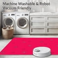 thumbnail image 5 of ODIKA 6'x9' Machine Washable Non-Slip Area Rug, Award Night Pathway Glamorous Celebrity Entrance Boulevard High Traffic Rug with Pad, Red, 731315, 5 of 8