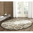 thumbnail image 2 of SAFAVIEH Vintage Merrick Oriental Area Rug, Black/Light Blue, 6'7" x 6'7" Round, 2 of 8