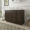 thumbnail image 5 of 48" Freestanding Bathroom Vanity Cabinet without Top in Brown, 5 of 6
