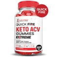 thumbnail image 2 of (5 Pack) Quick Fire Keto Extreme ACV Gummies 2000mg Dietary Supplement 300 Gummys, 2 of 6
