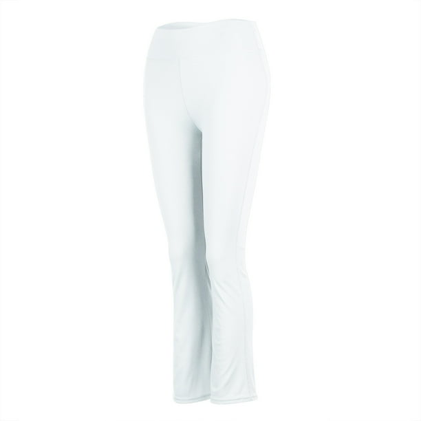 Women's Bootcut Yoga Pants Tummy Control Workout Non See-Through Bootleg Yoga  Pants Stretchy Work Pants for Women 