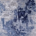thumbnail image 1 of Ahgly Company Machine Washable Indoor Square Industrial Modern Dark Slate Blue Purple Area Rugs, 5' Square, 1 of 7