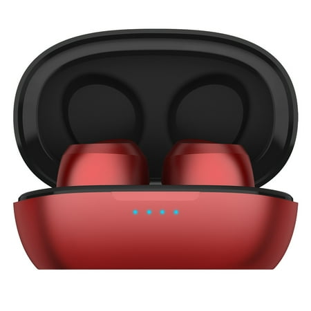 Ausounds - AU Stream Hybrid True Wireless Noise Cancelling Earbuds - Red