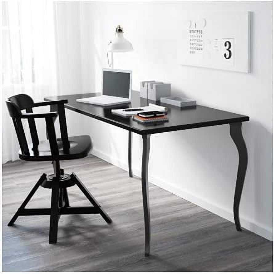 Ikea Computer Table, black 59x29 1/2