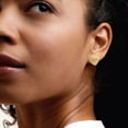 thumbnail image 2 of Ross-Simons Italian 18kt Gold Over Sterling Seashell Earrings, Women's, Adult, 2 of 8