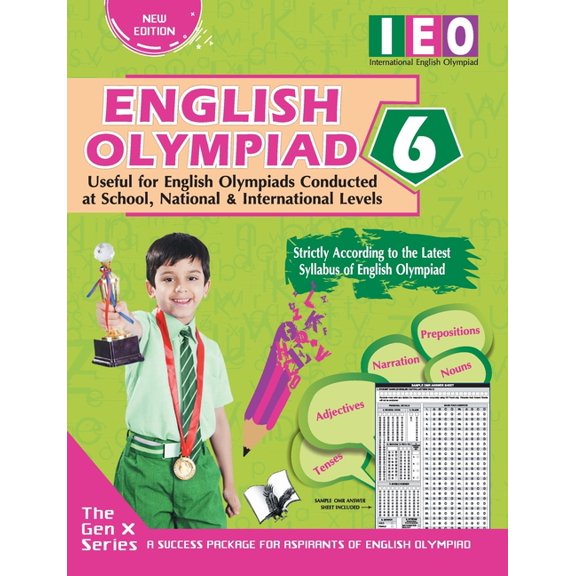 International English Olympiad - Class 6 (With OMR Sheets), (Paperback)