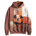 thumbnail image 4 of Womens Halloween Sweatshirt, Oversized Fall Fashion Aesthetic Bat Print Crewneck, Comfy Lounge & Party Outfit, 4 of 4