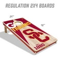 thumbnail image 6 of YouTheFan NCAA USC Trojans 2' x 4' Cornhole Game, 6 of 6