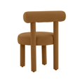 thumbnail image 3 of TOV Furniture Chaise d'Appoint en Velours Cognac Carmel, 3 of 6