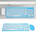 thumbnail image 2 of Combo de teclado y ratón, teclado inalámbrico de 96 teclas, ratón inalámbrico G, teclado inalámbrico, combinación de ratón, funcionamiento suave, 2 of 8