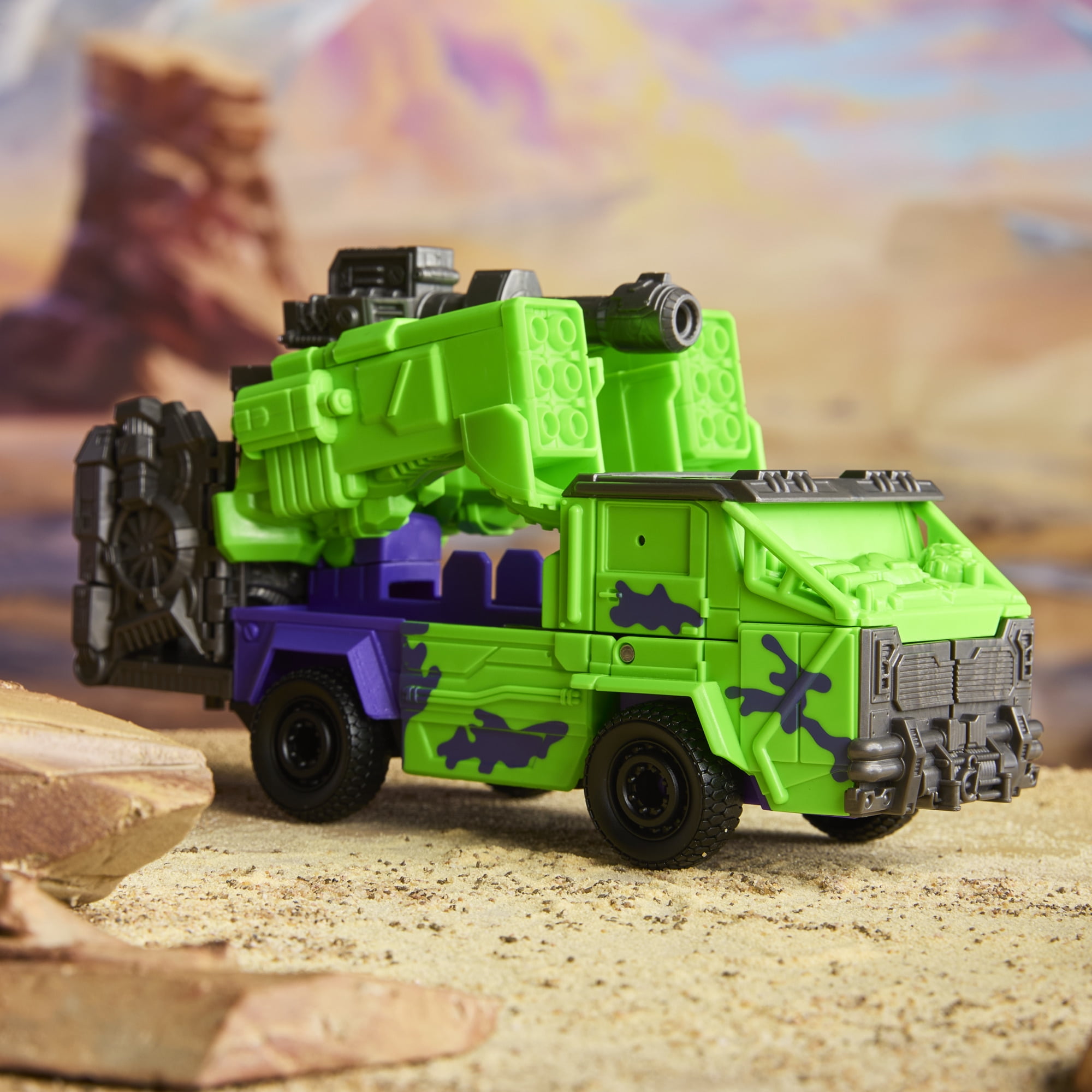 Transformers CYBERWORLD, figurine Ultimate Cyber Changers Megatron