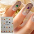 thumbnail image 4 of Halloween Nail Stickers Spider Ghost Nail Art Stickers Self-Adhesive 5D Engraved Retro Picture Frame Ghost Nail Decals Nail Art Decoration Accessories for Girl DIY Acrylic Nail Art, JI-5D203, 4 of 6