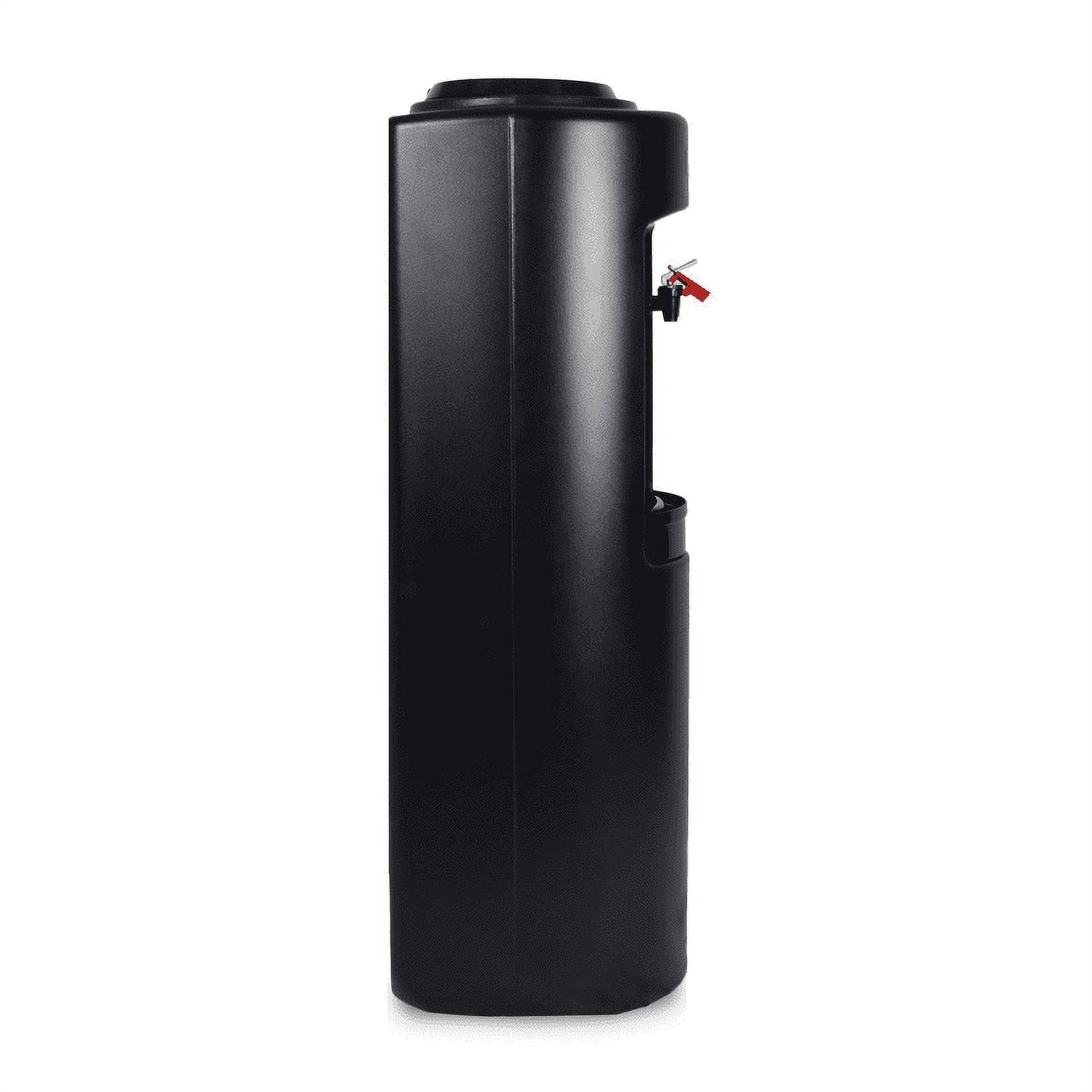 Brio CL520 Series Commercial Grade Top-Load Hot and Cold 39-194 Degrees Temperature Range Water Cooler Dispenser With Child Safety Lock Holds 3-5 Gallon Bottles - UL Listed/Energy Star Approved