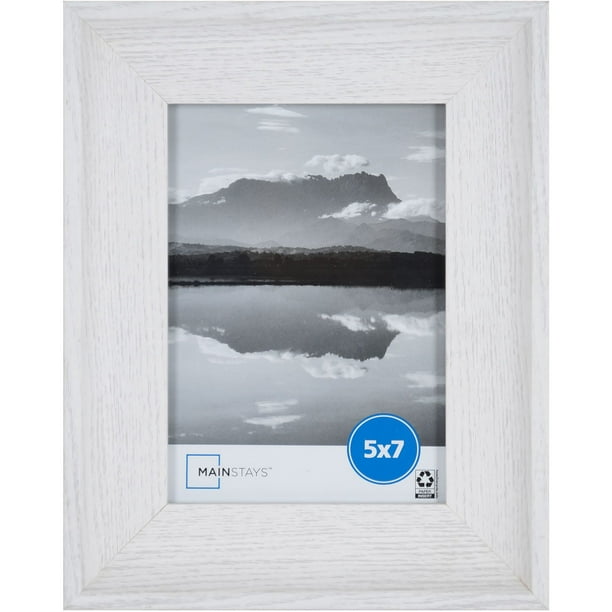 Mainstays White 5x7 Scoop Gallery Wall Picture Frame