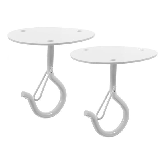 BESTYASH Ceiling Hook for Hanging Carbon Steel 2Pcs 2.6x2.6in