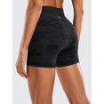 thumbnail image 2 of Shorts CRZ YOGA Butterluxe tiro alto 10 cm camuflado gris oscuro L, 2 of 5